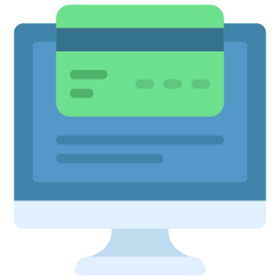 Online payment icon