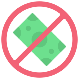 No money icon