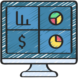 Business report icon