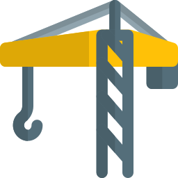 Tower crane icon