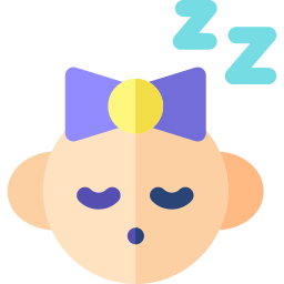 眠っている赤ちゃん icon