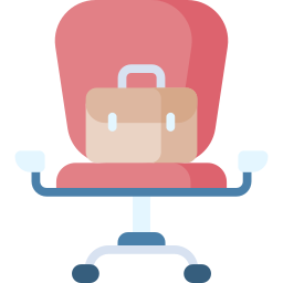 Office chair icon