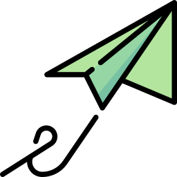 Paper plane icon