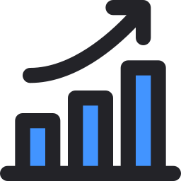 croissance Icône