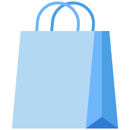 Shopping bag icon