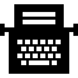 Typewriter icon