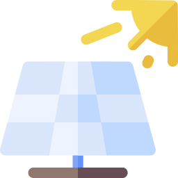 Solar panel icon