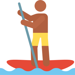 paddleboarding Ícone