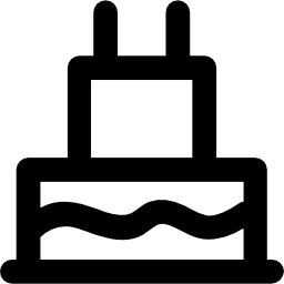 Birthday cake icon