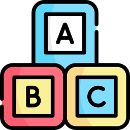 Abc block icon