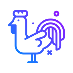 Cock icon