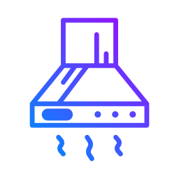 extraction de fumée Icône