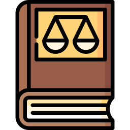 Law book icon