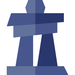 Inukshuk icon