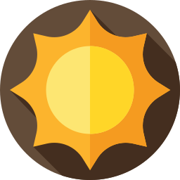 Sun icon