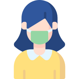 Medical mask icon