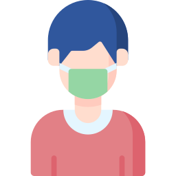 Medical mask icon