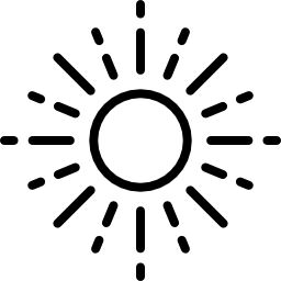 Sun icon