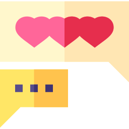 Love message icon