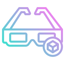 3d glasses icon