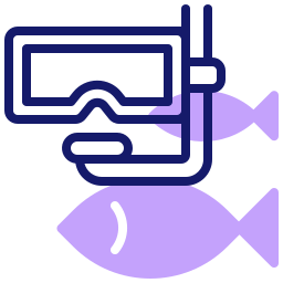 Snorkel gear icon