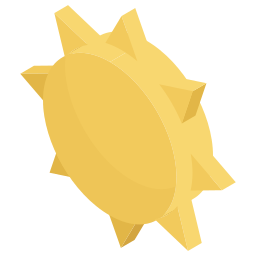 Sun icon