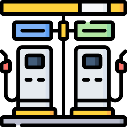 posto de gasolina Ícone