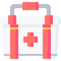 First aid kit icon