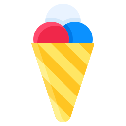 Ice cream cone icon