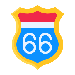 Route 66 icon