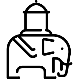 l'éléphant Icône