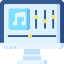 Music equalizer icon