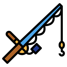 Fishing rod icon