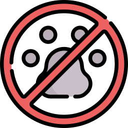 No pets icon