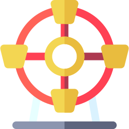 Ferris wheel icon