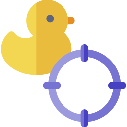 Shoot duck icon