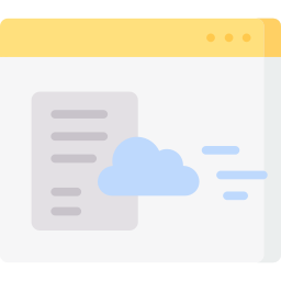 Cloud server icon