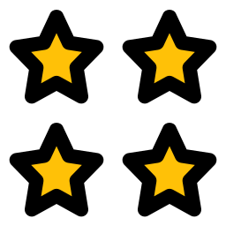 Four stars icon