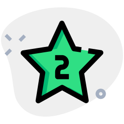 별 2 개 icon