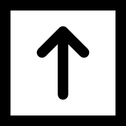 Up arrow icon