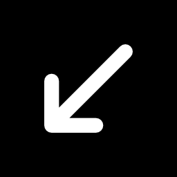 Diagonal arrow icon