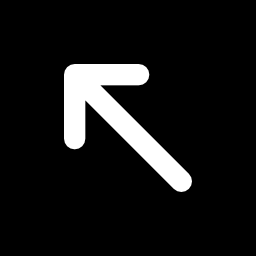 Diagonal arrow icon