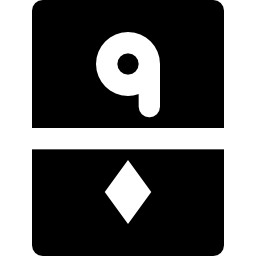 Nine of diamonds icon