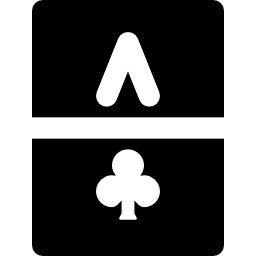 Ace of clubs icon