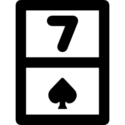 Seven of spades icon