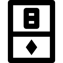 Eight of diamonds icon