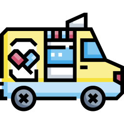 Ice cream truck icon