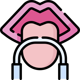 Tongue cleaner icon