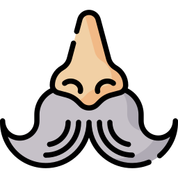 bigode Ícone