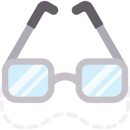 Reading glasses icon